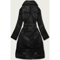 Černá oversize bunda z ekologické kůže (AG1-J9080) (3531903) - 5
