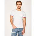 Pánské triko krátký rukáv - 111035 2R530 00010 - bílá - Emporio Armani (3346957) - 1