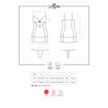 Košilka Alluria chemise - Obsessive (428986) - 2