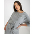 Dámské šaty LK SK 507724 šedé (3605161) - 14