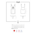 Košilka Swanita chemise - Obsessive (428751) - 2
