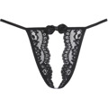 Otevřená tanga V-9818 černá - Axami (3546188) - 7