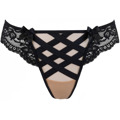 Tanga V-9638 černo/béžová - Axami (3546206) - 7