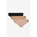 Kalhotky 3LP-194 Black-Beige-Powder 3-Pack Mini back - Atlantic (3620839) - 1