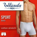 Pánské sportovní boxerky SPORT BOXER - BELLINDA - bílá (2683387) - 2