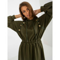 Dámské šaty RV SK 8336 khaki (3587567) - 6