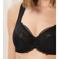 Dámská podprsenka Modern Lace+Cotton W02 - BLACK - černá 0004 - TRIUMPH (3574486) - 2