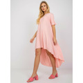 Dámské šaty RV SK R4889.09 lososové (3593430) - 3