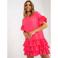 Šaty CHA SK 1422.19 fluo růžová (3398566) - 15