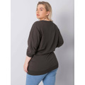 Halenka RV BZ 6388.55P tmavá khaki (3447367) - 3