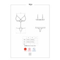 Erotické body Mixty teddy - OBSESSIVE (2936698) - 5