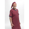 Pánská noční košile Martel 502 Káro kr/r M-2XL Sylwester I (2440784) - 2