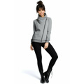B071 Mikina na zip - ecru barva (3213726) - 21