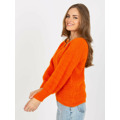 Dámský svetr TW SW BI 9029.84 oranžový (3512144) - 11