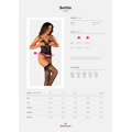 Odvážný korzet Setilla corset - Obsessive (3429219) - 2