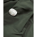 Army-šedá oboustranná dámská zimní bunda (m-21508) (3006687) - 4