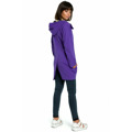B091 Mikina na zip Oversized - černá (3213752) - 13