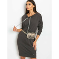 Šaty RV TU 4444.30P tmavá khaki (3345388) - 13