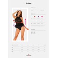 Elegantní kostým Frilles 2XL/3XL - Obsessive (2946969) - 2