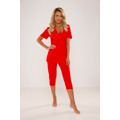 Dámské pyžamo De Lafense 642 Noela kr/r S-2XL (3574593) - 4