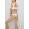 Dámská tanga Triplet Thong Stripe 3 pack 50469681 bílá - Hugo Boss (3491326) - 2