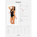 Jemné body Vanessme teddy 2XL/3XL - Obsessive (3194229) - 3
