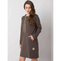 Šaty RV SK 6067.15X tmavá khaki (3435908) - 9