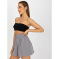 Šortky D73761M62238KA šedá (3448040) - 3