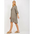 Šaty D73761M30214A5EN khaki barva (3401957) - 14