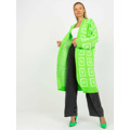 Dámský svetr LC SW 0296 fluo zelený (3519125) - 1