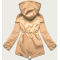 Dámská bunda parka v pískové barvě (CAN-561) (3296992) - 3