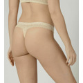 Dámské tanga Aura Spotlight High Leg string krémová - Triumph (3241130) - 7