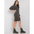 Šaty RV SK 6079.65 tmavá khaki (3345434) - 14