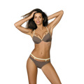 Plavky Nathalie Dark Taupe M-391 (4) - Marko (3472350) - 2