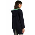 B091 Mikina na zip Oversized - černá (3213752) - 6