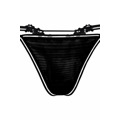 Dámská tanga Fiona black - ROZA (3194004) - 3
