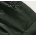 Dámská zimní bunda parka v army barvě s kožešinovou podšívkou (m-21501) (3159237) - 3