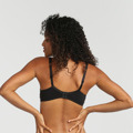Dámská podprsenka s odnímatelnými ramínky DIM WIREFREE STRAPLESS BRA - DIM - černá (2683198) - 3