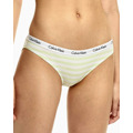 Dámské kalhotky D1618E 5XE bílá/žlutá - Calvin Klein (3617294) - 2