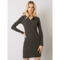 Šaty RV SK 7435.38 tmavá khaki (3435911) - 2