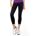 Dámské sportovní legíny 7/8 Donna Active-Fit Barva: Černá, Velikost: (2134341) - 1
