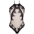 Průhledné smyslné body V-8910 béžová-černá - Axami (3539840) - 6