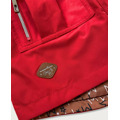 Červená dámská oboustranná bunda - parka/prošívaná (CAN-621) (2949050) - 3