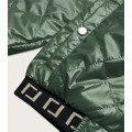 Zelená dámská bunda bomber (B9798-10) (3244100) - 3