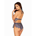 Vášnivé body Flowlace teddy - Obsessive (2126568) - 2