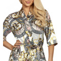 Dámský župan Donatella 01 ecru negližé - Donna (3489739) - 2