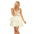 Dámské šaty s krajkovým dekoltem model 5963836 (893165) - 5