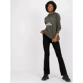 Mikina DHJ BL 15658.35 tmavá khaki (3448449) - 11