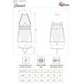 Dámská košilka Vannas chemise + tanga ZDARMA! Béžová - LivCo Corsetti (3489128) - 3