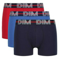 Pánské boxerky 3 ks DIM POWERFUL BOXERS 3x - DIM - červená (2683308) - 3